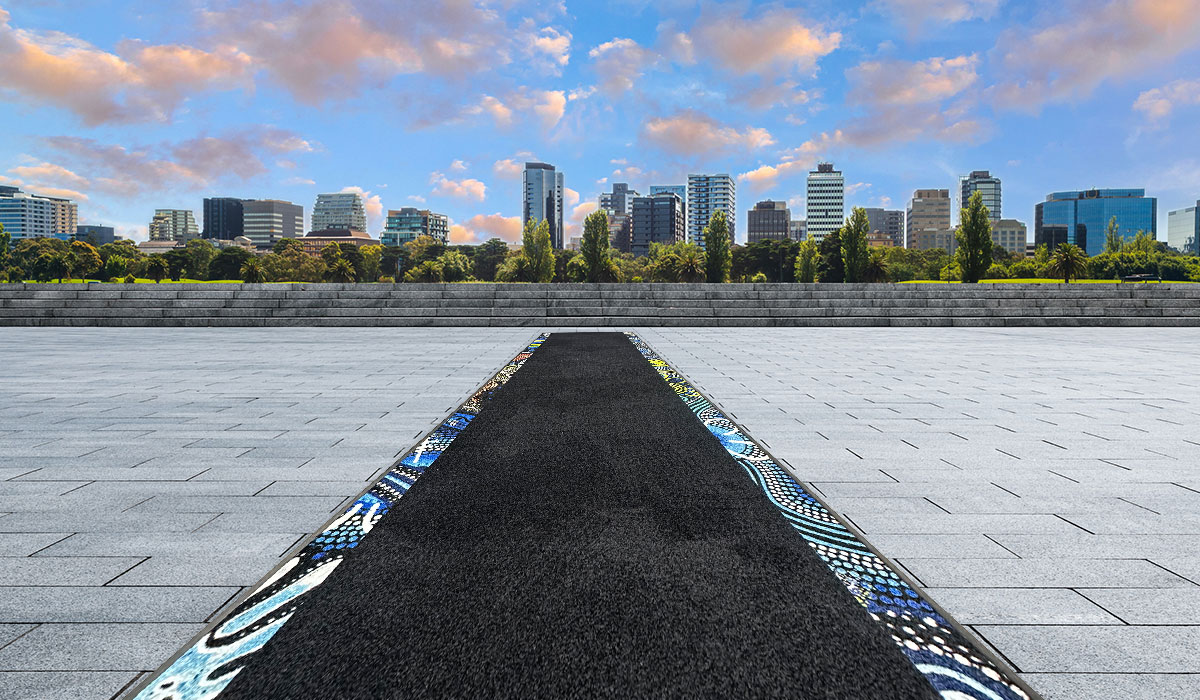 EventTough Indigenous Printed Carpet